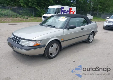 1996 Saab 900 Se z USA, uszkodzony, nr VIN YS3DF78V3T7001155